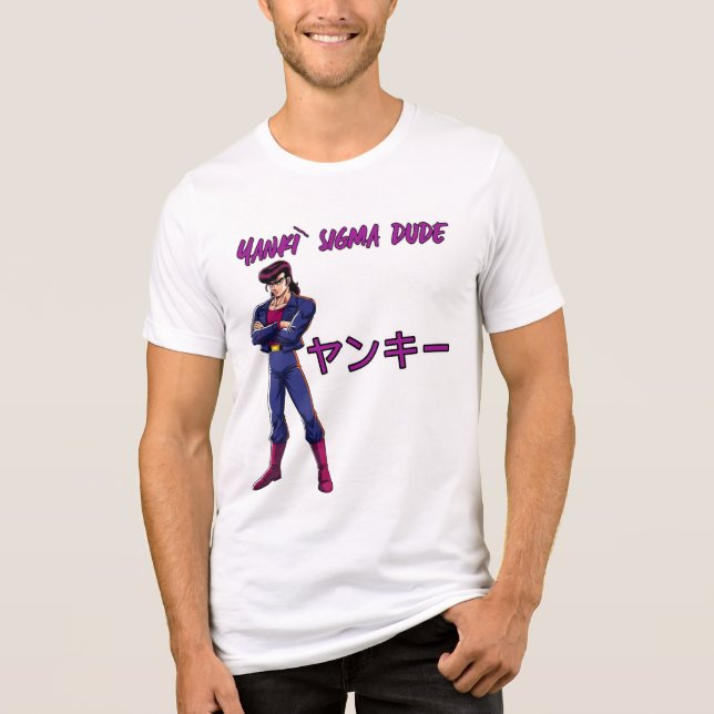 Camiseta Cara Sigma Dude  (Frente)