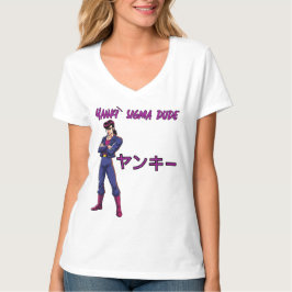 Camiseta Cara Sigma Dude