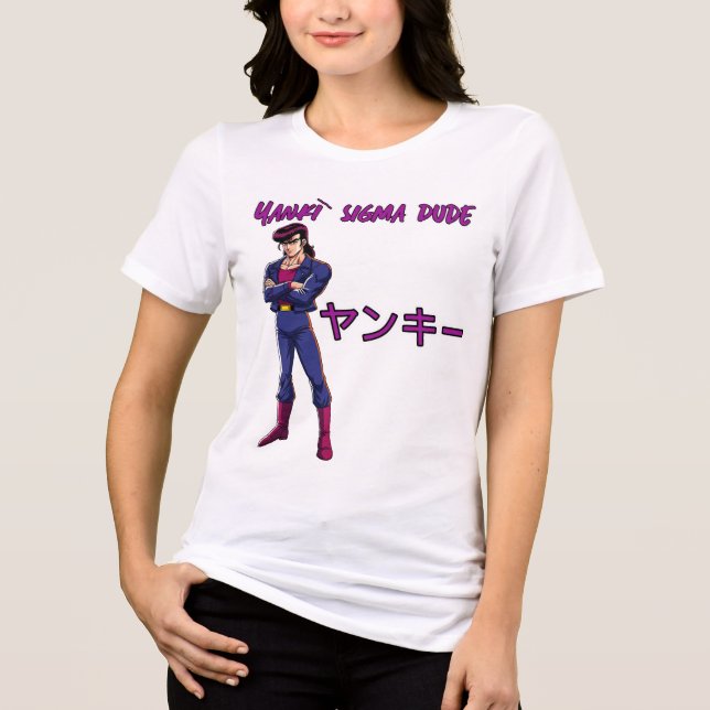 Camiseta Cara Sigma Dude  (Frente)