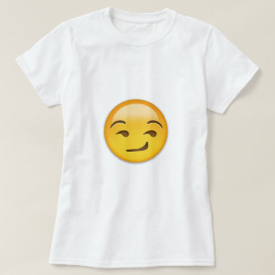 Camiseta Cara Smirking Emoji