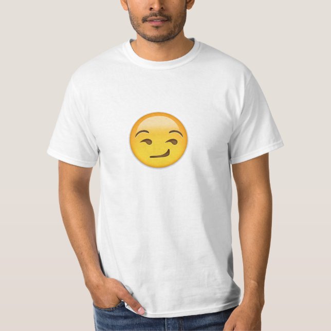 Camiseta Cara Smirking Emoji (Frente)