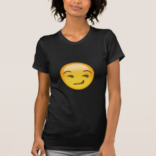 Camiseta Cara Smirking Emoji