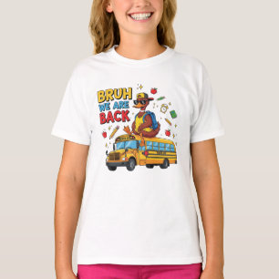 Camiseta Cara, Voltamos Funny Duck Design de Volta às Aulas