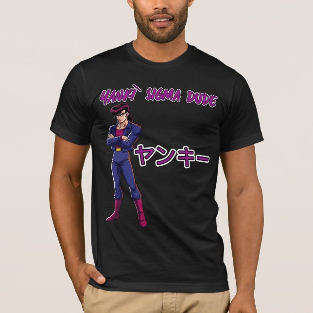 Camiseta Cara Yankī Sigma  (Frente)