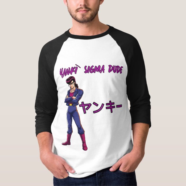 Camiseta Cara Yankī Sigma  (Frente)