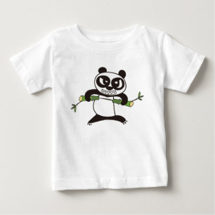 Camiseta Cara Zangada Panda Kung Fu