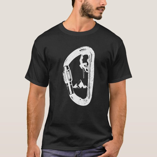 Camiseta Carabineiro com Montanhas Montanheiras Subindo (Frente)