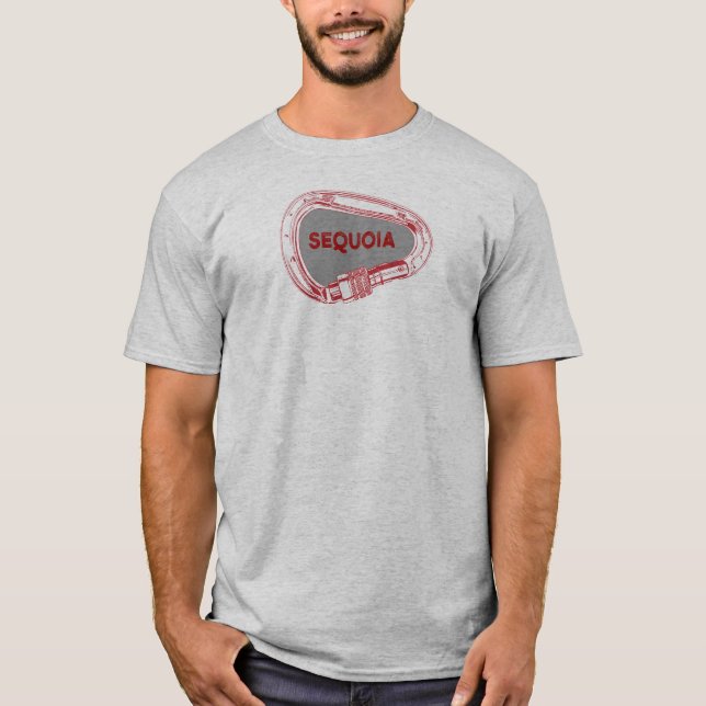 Camiseta Carabineiro de Subida do Parque Nacional Sequoia (Frente)