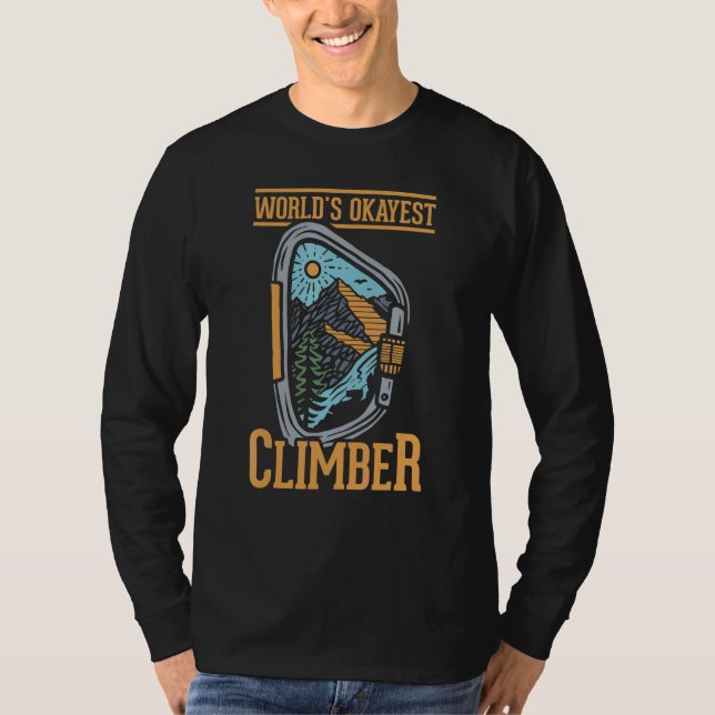 Camiseta Carabineiro do Climber mais Okayer do Mundo em Esc (Frente)