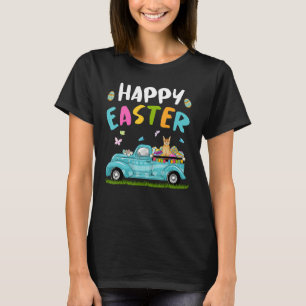 Camiseta Caracal Bonito Com Coelhinhos De Ovo De Caça A Ovo