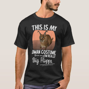 Camiseta Caracal Cat Meme Figurino Humano Eu sou realmente