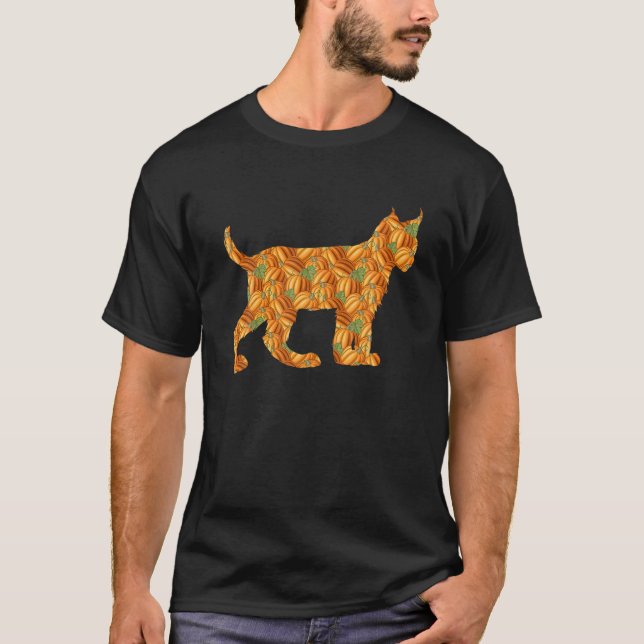 Camiseta Caracal Easy Halloween Gatinho de Gato DIY Outfi (Frente)