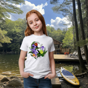 Camiseta Caracóis Cubanos Cogumelos Roxos