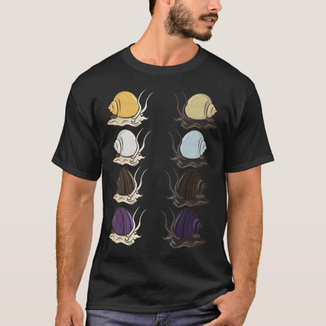 Camiseta Caracóis Mistério (Frente)