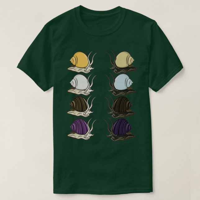 Camiseta Caracóis Misteriosos 13 (Frente do Design)