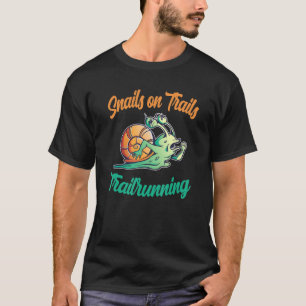Camiseta Caracóis Na Equipe De Trilhos