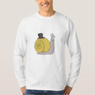 Camiseta Caracol Com Animais Engraçados Por Horas Para Cria