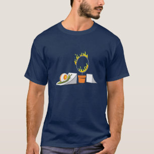Camiseta Caracol contra o anel de fogo