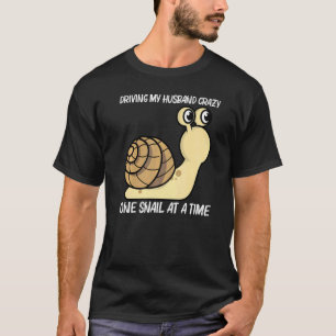 Camiseta Caracol Cortado Para Mulheres Mãe Caracol Da Água