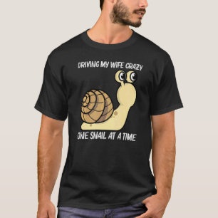 Camiseta Caracol Cortado Para Rapazes Pais De Uso Masculino