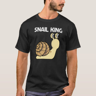 Camiseta Caracol Cortado Para Rapazes Pais De Uso Masculino