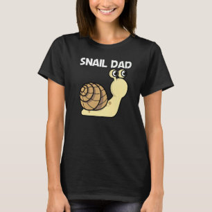 Camiseta Caracol De Corte Para Pai Padre Land Sea Água fres