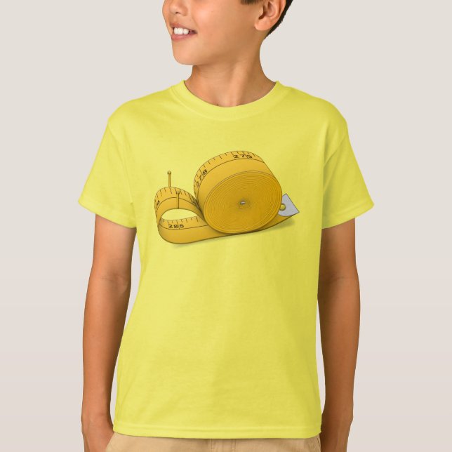 Camiseta Caracol de Medida de Fita - (Frente)