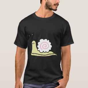 Camiseta caracol de pastel de peixe