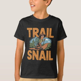 Camiseta Caracol de Trilha - Citação Engraçada de Pilha de 