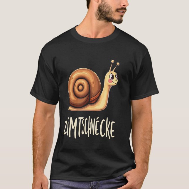 CAMISETA CARACOL ENGRAÇADO (Frente)
