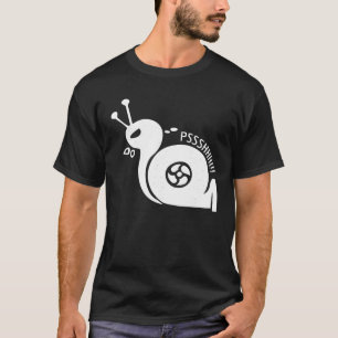 Camiseta Caracol Engraçado Turbo Boost Racing Pshh T Shirt