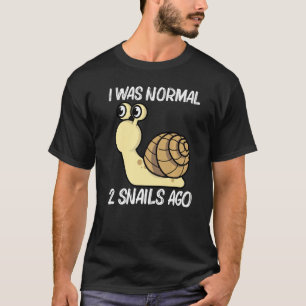 Camiseta Caracol Fofo Para Homens Mulheres Caracol Terrestr