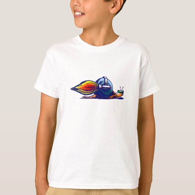 Camiseta Caracol Foguete (Frente)