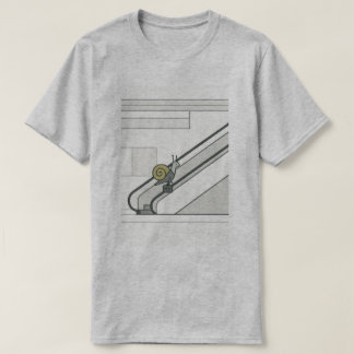 Camiseta Caracol no Escalador - Tee de Viagem ao trabalho M