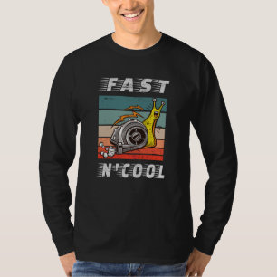 Camiseta Caracol-prego rápido e legal, rápido e legal