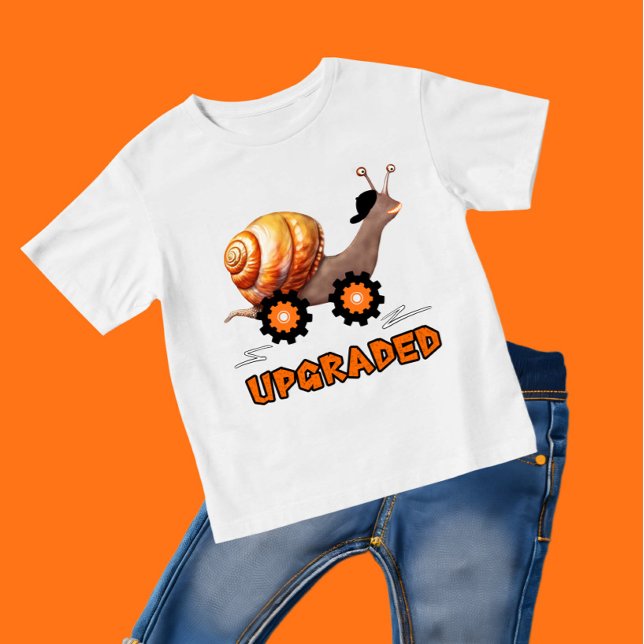 Camiseta Caracol rápido (Criador carregado)