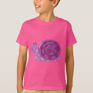 Camiseta Caracol Roxo