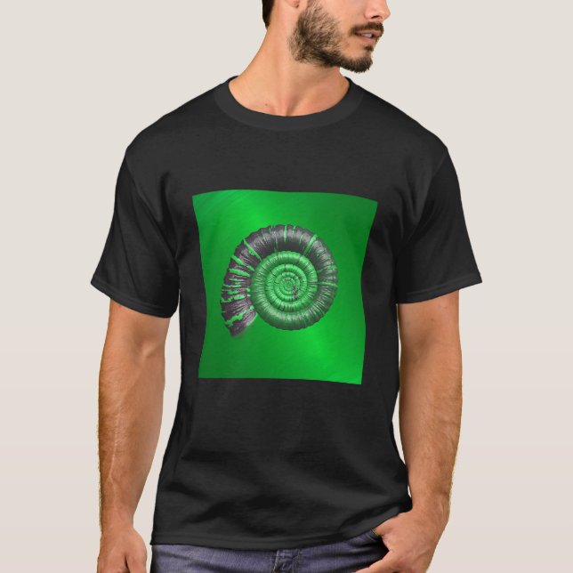 Camiseta Caracol Verde Como Criatura (Frente)