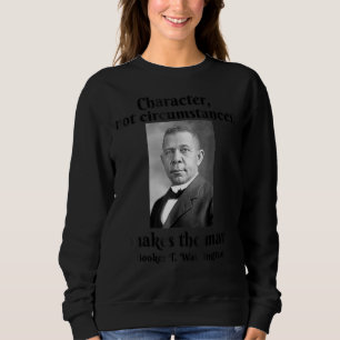 Camiseta Caracter Booker T Washington Torna o Homem Negra
