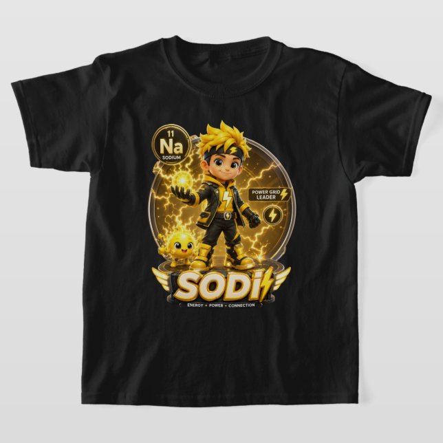 Camiseta Caracter de Sódio ATOMIVRA (Postura )