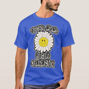 Camiseta caractere 5 de criação de mães estranho