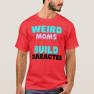Camiseta Caractere de compilação do Groovy Weird Mães11