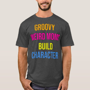Camiseta Caractere de compilação do Groovy Weird Mães1 1