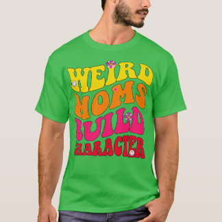 Camiseta Caractere de compilação do Groovy Weird Mães 239