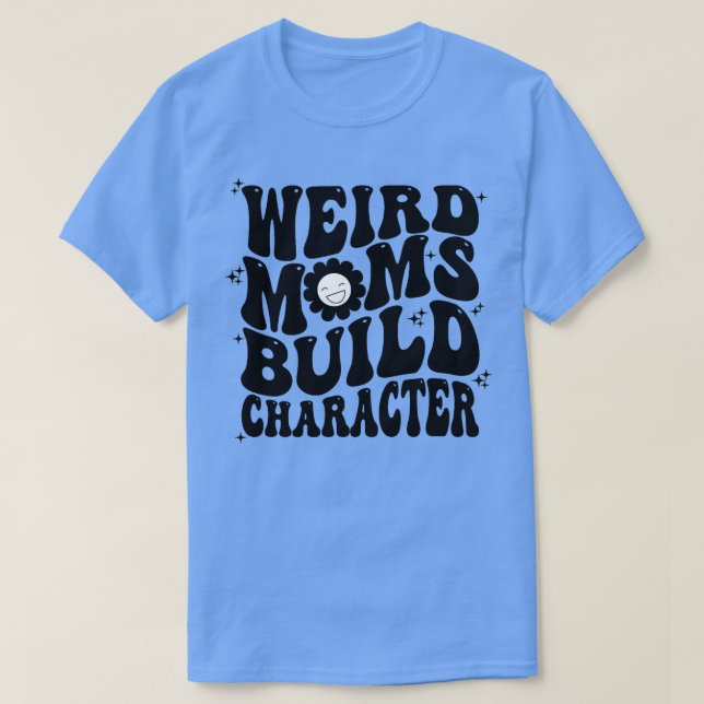 Camiseta Caractere de compilação do Groovy Weird Mães 273 (Frente do Design)