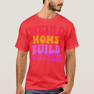 Camiseta Caractere de compilação do Groovy Weird Mães 333