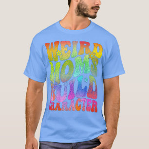 Camiseta Caractere De Compilação Do Groovy Weird Mães Para