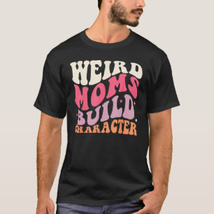 Camiseta Caractere de Compilação do Groovy Weird Mães, sobr