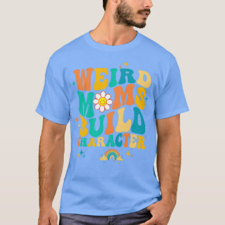 Camiseta Caractere de Compilação do Weird Mães