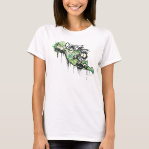 Camiseta Caractere de Grafite Lanterna Verde